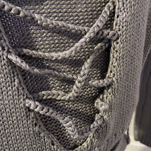 JLUXLABEL sweater dress with beautiful cross tie back - Picture 5 of 8